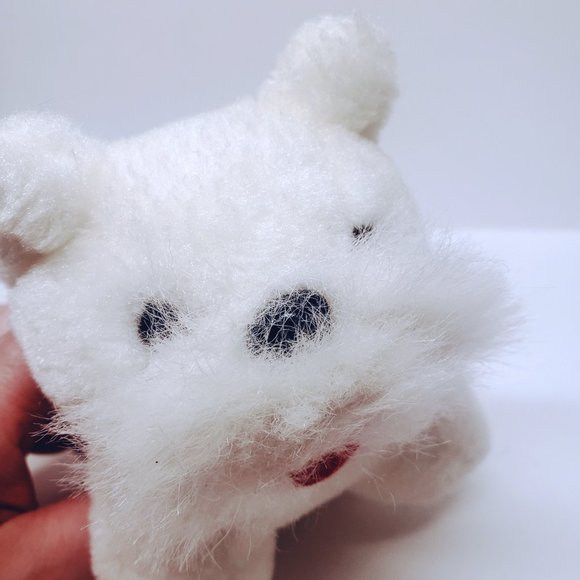 Amsel Plush Dog White Scottish Terrier Westie Stuffed Animal 5" - Picture 2 of 9